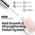 Beetles 6-Piece Nude Nail Polish Set - Fast-Drying, Glossy Finish - Image 2