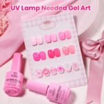 Beetles Summer Pink Gel Polish Set: 6 Colors, Long-Lasting - Image 3