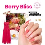 Fast-Drying Red Nail Polish - No UV Needed, 15ml - Image 3