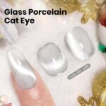 Beetles Cascade Silver Cat Eye Gel Polish - 15ML Glitter - Image 2