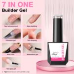 7-in-1 Builder Gel for Strong, Salon-Quality Nails (15ml) - Image 2