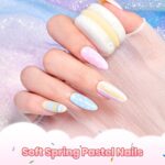 Beetles Macaron Pastel Gel Nail Polish Set - 6 Trendy Colors - Image 3