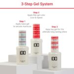 Multi-Glitter DND Gel Polish Set with Chip-Free Duo - Image 5