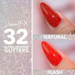 KIARA SKY Diamond Gel FX - Midnight Fling Nail Color - Image 4