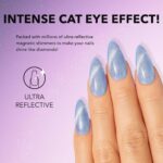 Kiara Sky Cat Eye Gel Polish – Periwinkle Magnetic FX 15ml - Image 4