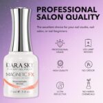 Kiara Sky Peach Nude Cat Eye Gel Polish 15ml – DIY Nail Art - Image 4
