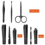 Professional Manicure Pedicure Set with Travel Case for Men - Image 2