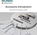 Luxury 9-in-1 Manicure Set in Leather Case - Image 3