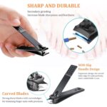 Precision Stainless Steel Nail Clipper Set with 25 Tools - Image 2