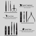 FAMILIFE Professional Manicure Set with Leather Travel Case - Image 6