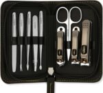 9-Piece Stainless Steel Manicure Set for Men and Women - Image 2