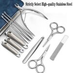 11-in-1 Stainless Steel Manicure Set with Travel Case - Image 2