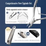 11-in-1 Stainless Steel Manicure Set with Travel Case - Image 3