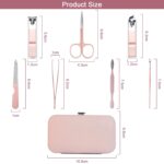 Premium 7-in-1 Manicure Set with Travel Case for Women - Image 2