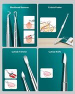 MR.GREEN 12-in-1 Manicure Set: Premium Travel Nail Care Kit - Image 5
