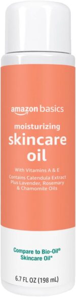 Amazon Basics Moisturizing Body Oil with Vitamins A & E, 6.7 fl oz - Image 2