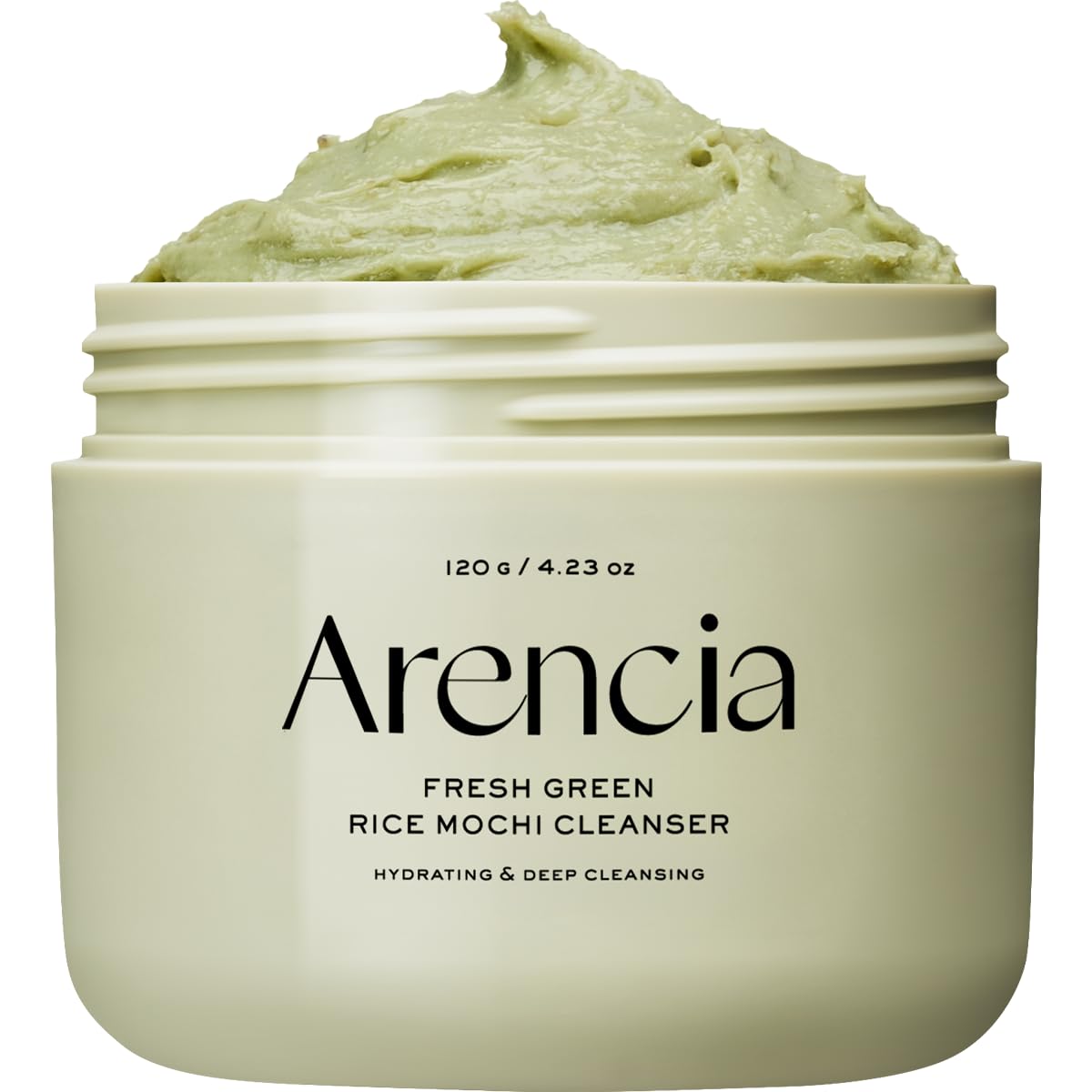 Arencia Korean Rice Mochi Cleanser: Deep Cleanse, Moisturize, Minimize Pores. Arencia Korean Rice Mochi Face Cleanser - Face Wash, Gentle Scrub All in One for Deep Cleansing, Moisturizing, Pore Minimizing, Acne-Prone Skin, Removing Blackhead with Rice Water & Green Tea
