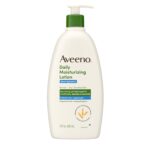 Aveeno Daily Moisturizing Sheer Hydration Fragrance-Free Lotion with Prebiotic Oat for Dry Skin, Lightweight, Non-Greasy and Fast-Absorbing Body Lotion Nourishes Skin with 48-Hour Moisture, 18 Fl Oz