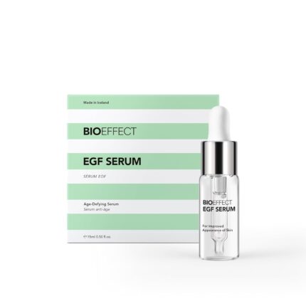 BIOEFFECT EGF Serum | Epidermal Growth Factor + Hyaluronic Acid | Age-Defying Face Treatment for Fine Lines & Wrinkles, Hydration & Firmness, 15 mL / 0.50 oz