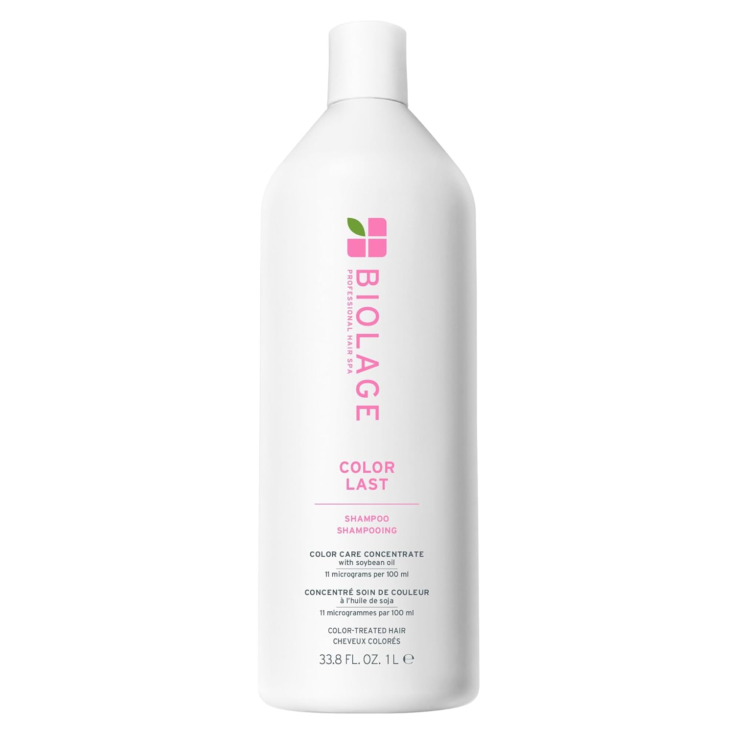 Biolage Color Last Shampoo: Nourishes, Strengthens, and Hydrates Color-Treated Hair. Biolage Color Last Shampoo - For Color-Treated Hair, Nourishes, Strengthens, Hydrates and Adds Shine, Soybean Oil & Stearic Acid, Paraben & Mineral Oil-Free, Vegan