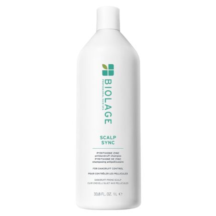 Biolage Scalp Sync Anti-Dandruff Shampoo - Controls Itchy Scalp, Deeply Cleanses Hair, Moisturizing Shampoo For Dandruff Relief, For Scalp and Hair Health, Vegan & Cruelty-Free