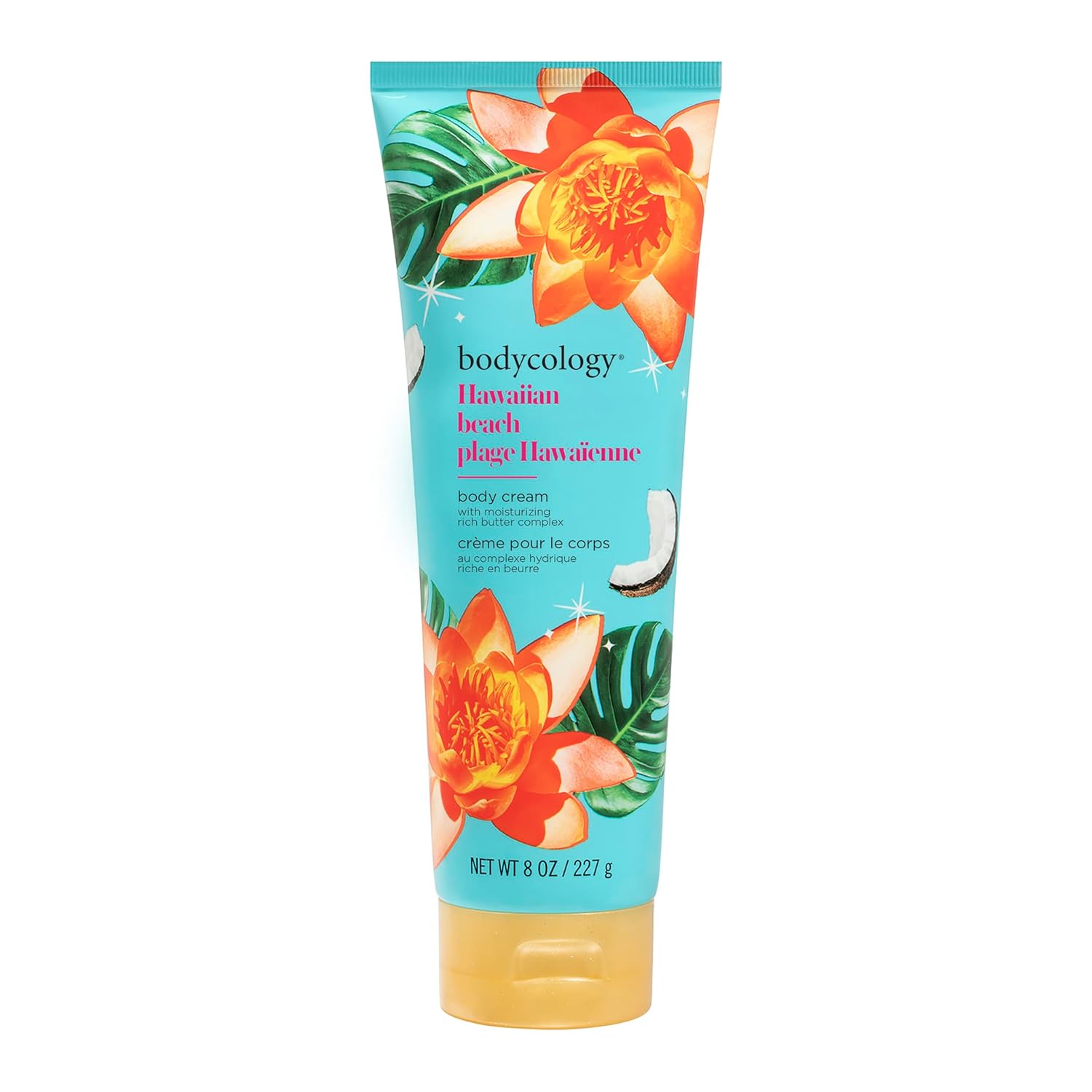 Bodycology Hawaiian Beach Shea Butter Body Cream, 8 oz Bodycology Shea Butter Body Cream, Hawaiian Beach, 8 oz