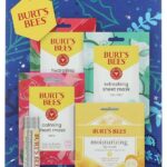 Burt's Bees Mask Bundle: Lip Balm, Lip Mask and Face Sheet Mask Gift Set, 5 Pieces, Rose