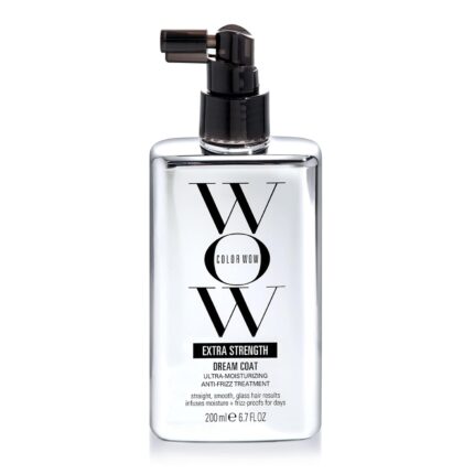 COLOR WOW Extra Strength Dream Coat, Ultra-Moisturizing Anti-Humidity Treatment with Heat Protectant for Glassy, Frizz-Prone Hair