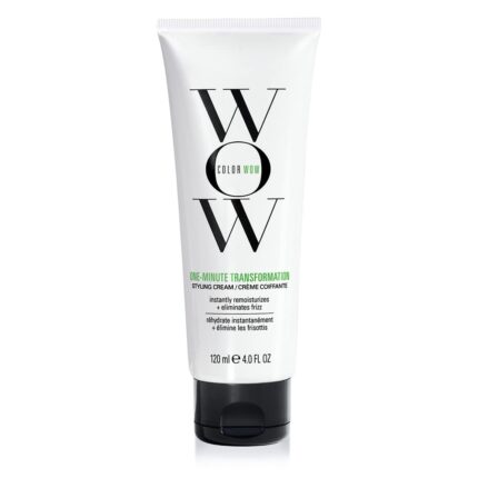 COLOR WOW One Minute Transformation, Nourishing Styling Cream for Instant Frizz Control and Smoother Hair