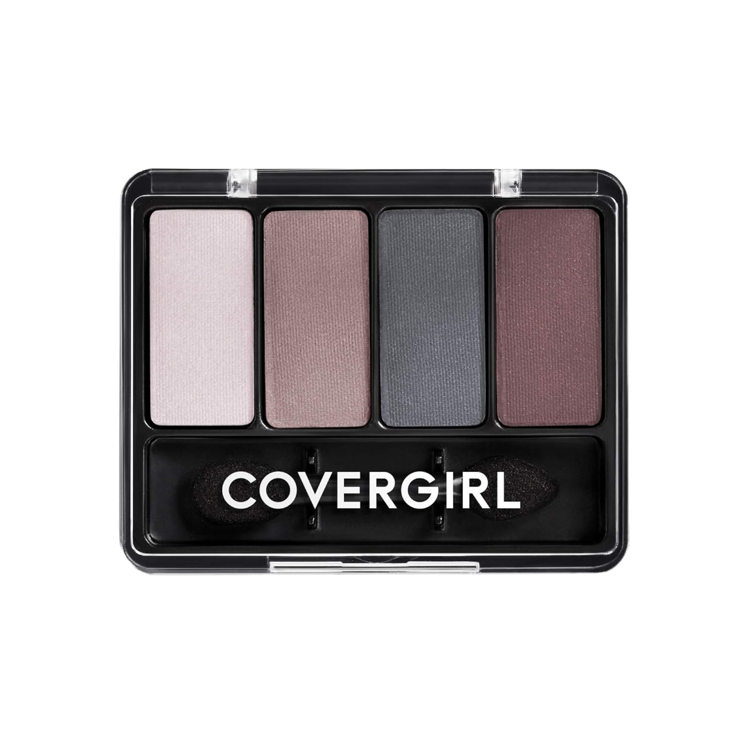 COVERGIRL Eye Enhancers: Silky, Sheer Eyeshadow Kit, Cruelty-Free COVERGIRL - Eye Enhancers 4-Kit Eyeshadow, silky, sheer formula, double ended applicator, 100% Cruelty-free