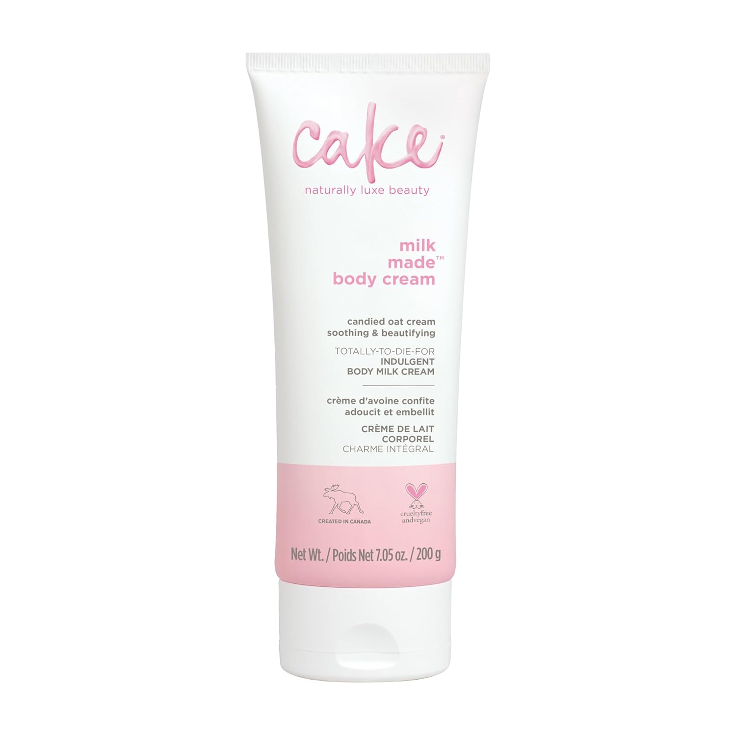 Cake Beauty Shea Butter Body Lotion for Dry Skin, 7 Cake Beauty, Shea Butter Body Cream Body Lotion For Women Dry Skin, Basic, Milk Made Indulgent, 7 Fl Oz
