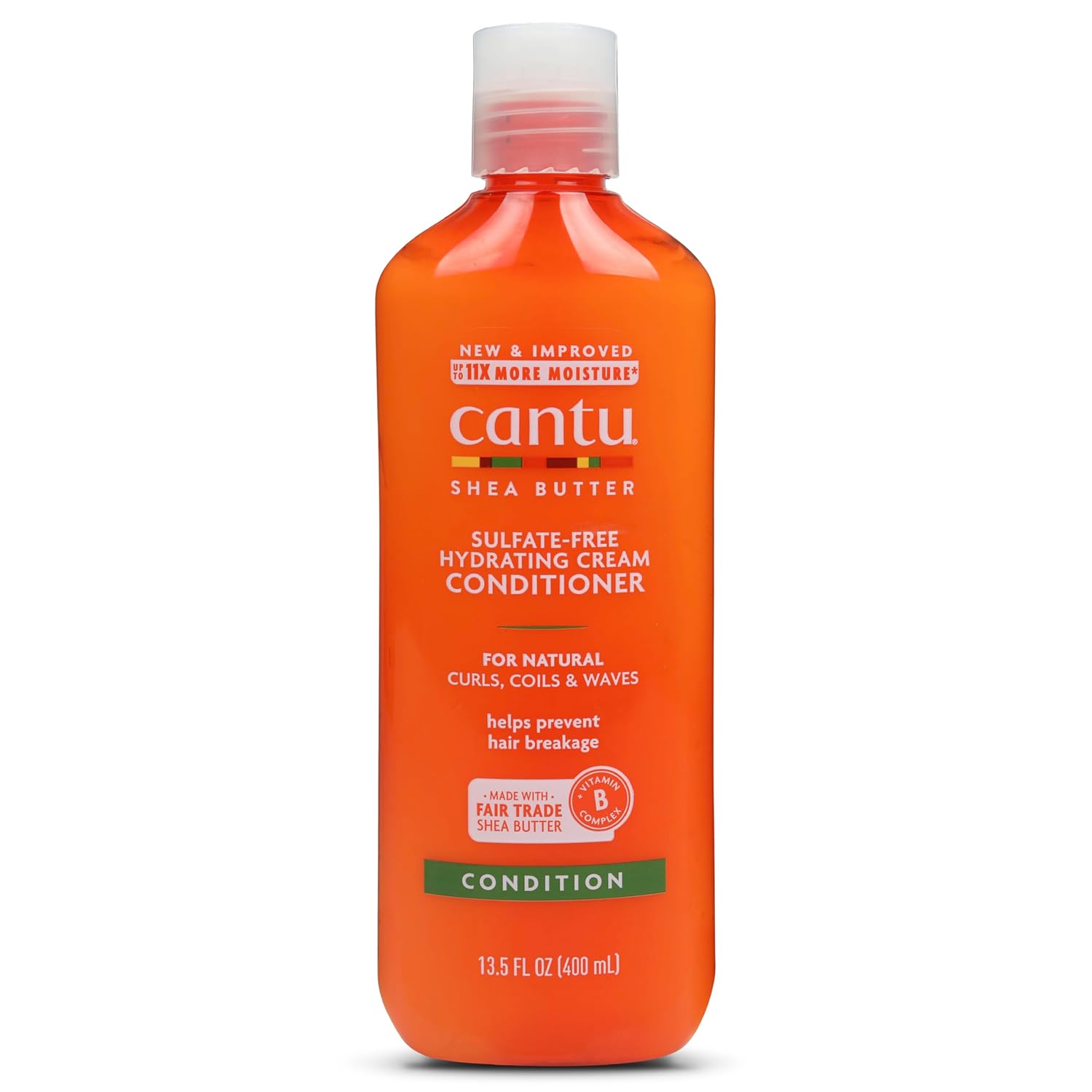 Cantu Shea Butter Hydrating Cream Conditioner for Natural Hair Cantu Shea Butter for Natural Hair Hydrating Cream Conditioner, 13.5 Ounce (07532-12/3EU)
