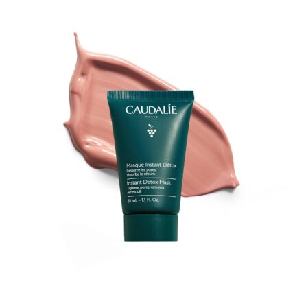 Caudalie Instant Detox Mask Pore Minimizing - Visibly Eliminates Excess Sebum and Visibly Tightens Pores in as Little as 10 Minutes