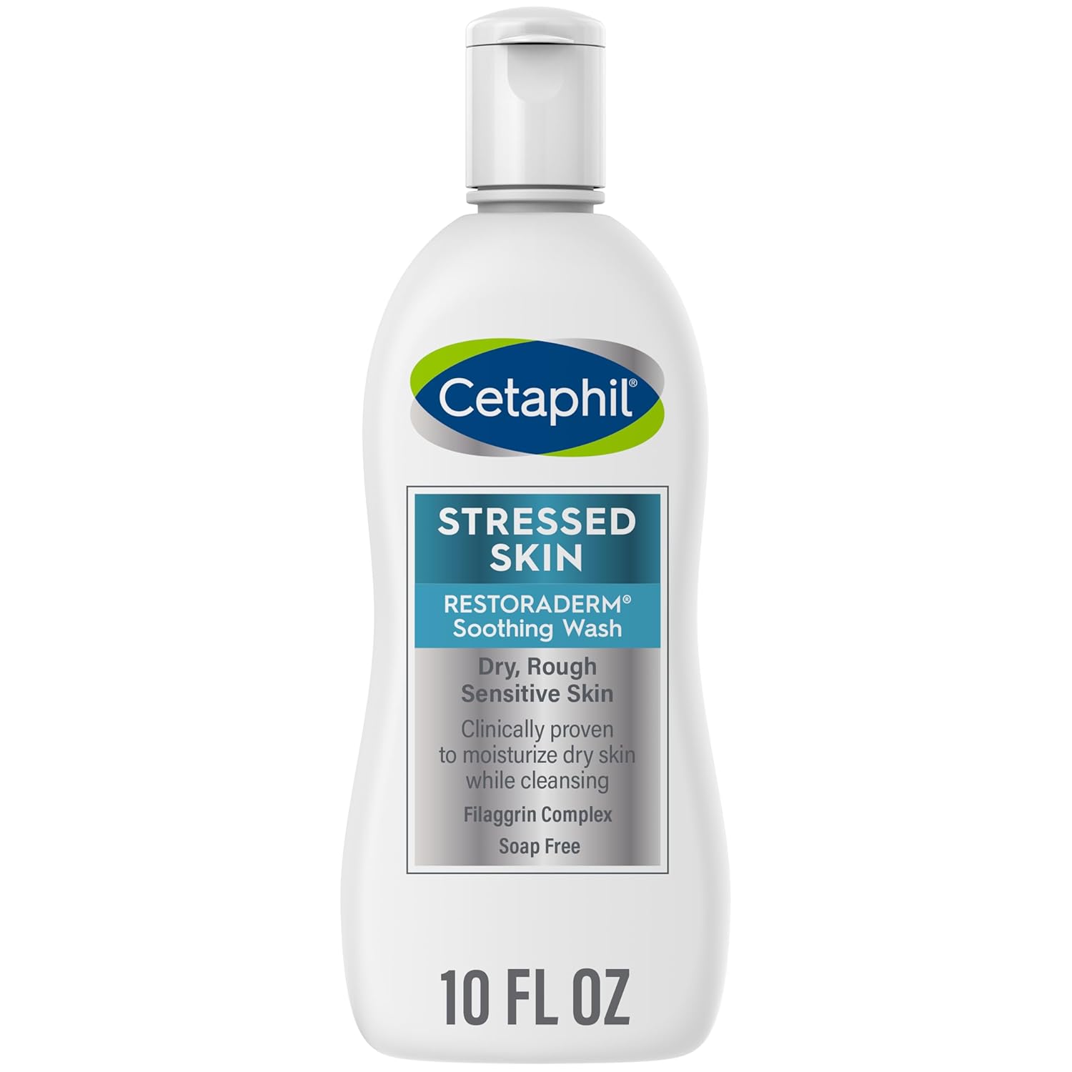 Cetaphil RESTORADERM Soothing Wash: Eczema-Friendly, Hypoallergenic Cleanser Cetaphil RESTORADERM Soothing Wash, 10 fl oz, Soothes Dry, Stressed Skin, Hypoallergenic, Soap & Paraben Free, National Eczema Association Endorsed