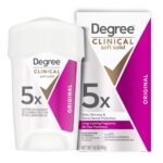 Degree Clinical Strength Antiperspirant Deodorant Original Soft Solid 96-Hour Sweat and Odor Protection 5x Types of Sweat 1.6 oz