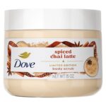 Dove Limited Edition Holiday Treats Body Scrub Spicy Chia Latte for Deep Nourishment 15 oz