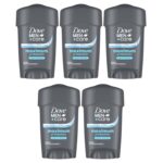Dove Men + Care Clinical Protection Antiperspirant Deodorant Solid Clean Comfort 1.70 oz (Pack of 5)