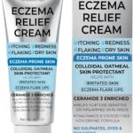 Eczema Cream For Adults with Colloidal Oatmeal | Eczema Treatment for Dry Itchy Skin | Relieves Itching Redness & Flaking | Soothing Moisturizer for Sensitive & Irritated Skin | 16 Fl Oz