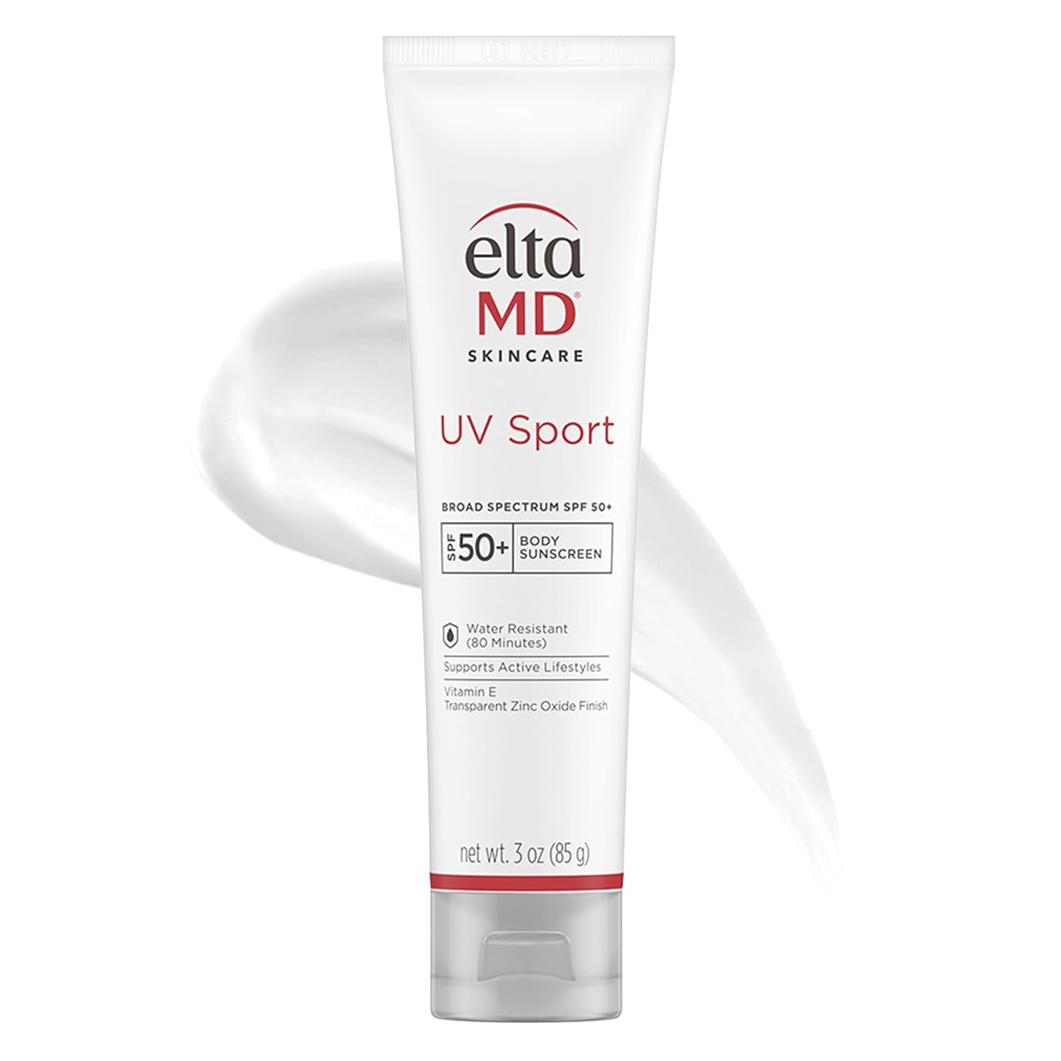 EltaMD UV Sport Sunscreen SPF 50 for Active Lifestyles EltaMD UV Sport Sunscreen Lotion SPF 50 - Face and Body Sunscreen SPF 50, Water & Sweat Resistant, Zinc Oxide Formula for Active Lifestyles