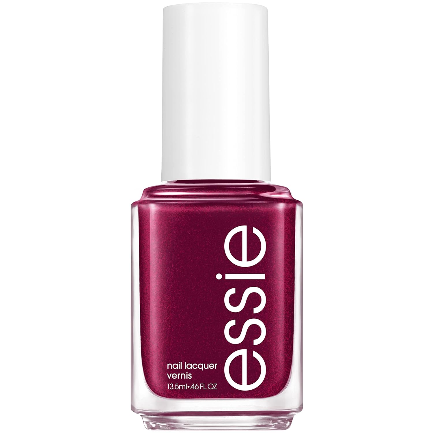Essie Vegan Nail Polish, Mid-tone Plum, 8-Free, 0.46 fl oz essie Salon-Quality Nail Polish, 8-Free Vegan, Mid-tone Plum, Without Reservations, 0.46 fl oz