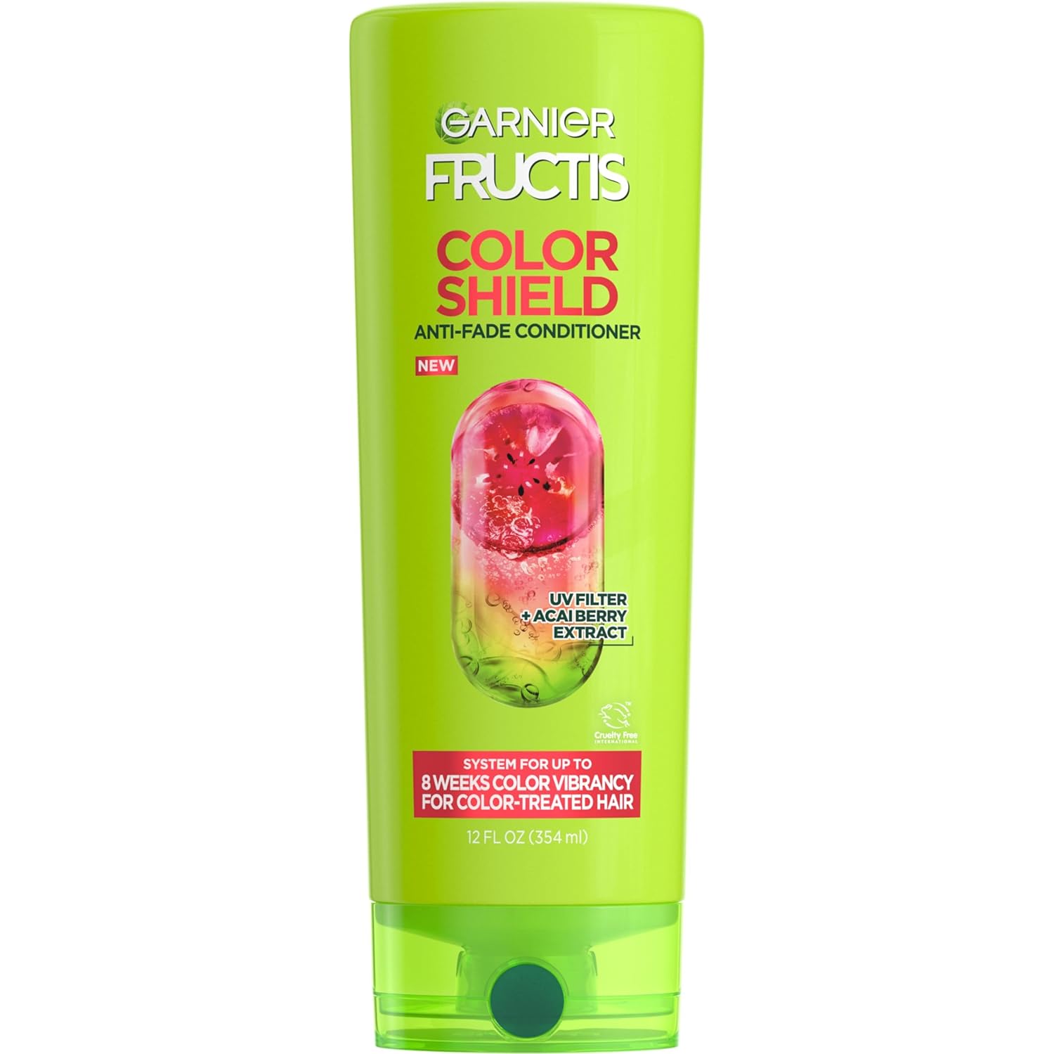 Garnier Fructis Color Shield Anti-Fade Conditioner, 12 Fl Oz Garnier Fructis Color Shield Anti-Fade Conditioner for Color Treated Hair, 12 Fl Oz, 1 Count (Packaging May Vary)