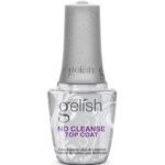 Gelish No-Cleanse No Wipe UV/LED Gel Nail Polish Top Coat Sealer, 15mL