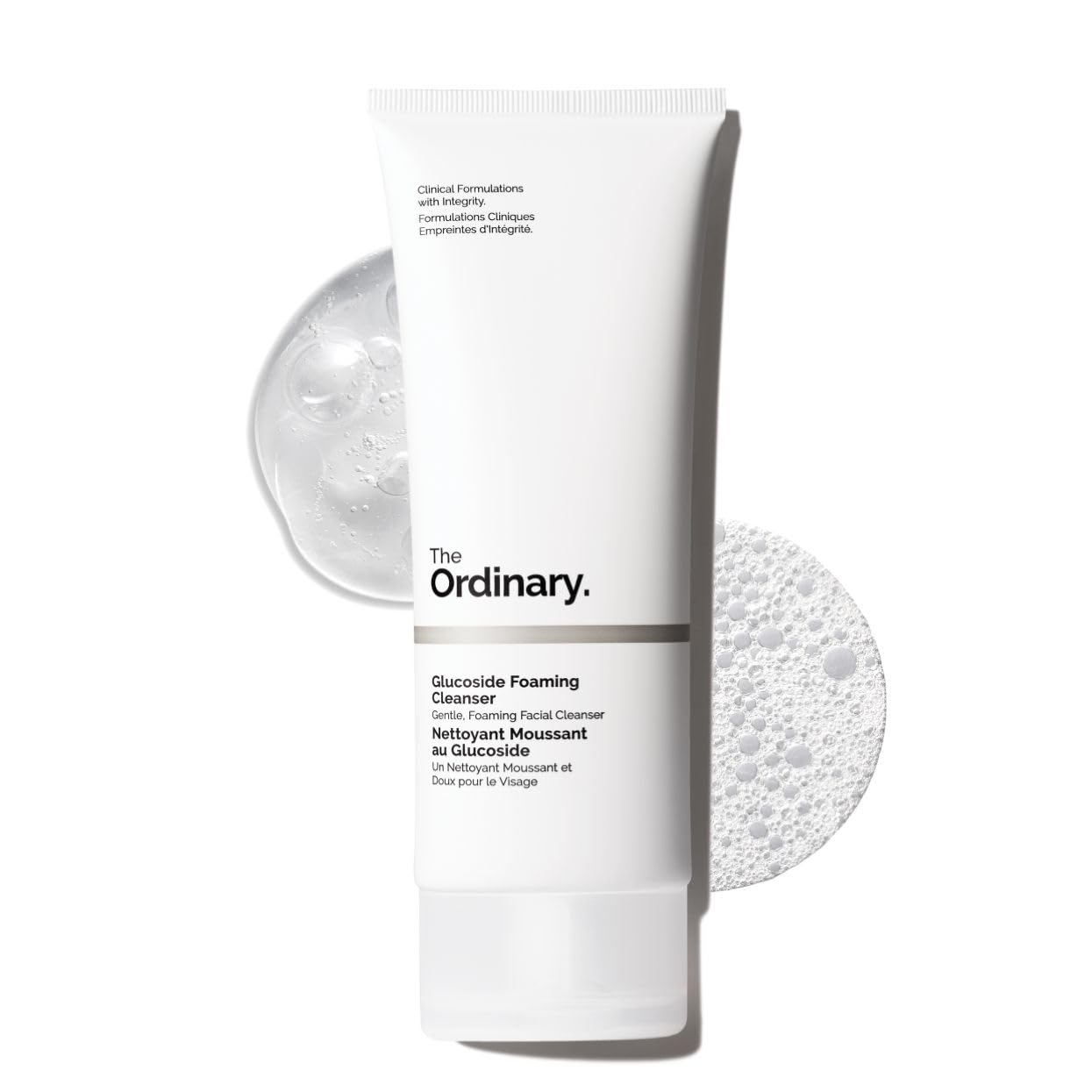 Gentle Foaming Cleanser for All Skin Types - 5.1 Fl The Ordinary Glucoside Foaming Cleanser, Gentle Foaming Face Wash for All Skin Types Including Sensitive Skin, 5.1 Fl Oz