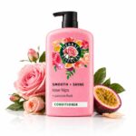 Herbal Essences Conditioner, Rose Hips + Passionfruit - Smooth Collection, Shiny Hair with Vitamin E & Jojoba, Safe for Color Treated Hair, Floral Scent, Cruelty-Free, Dermatologist-Tested, 29.2 Fl Oz