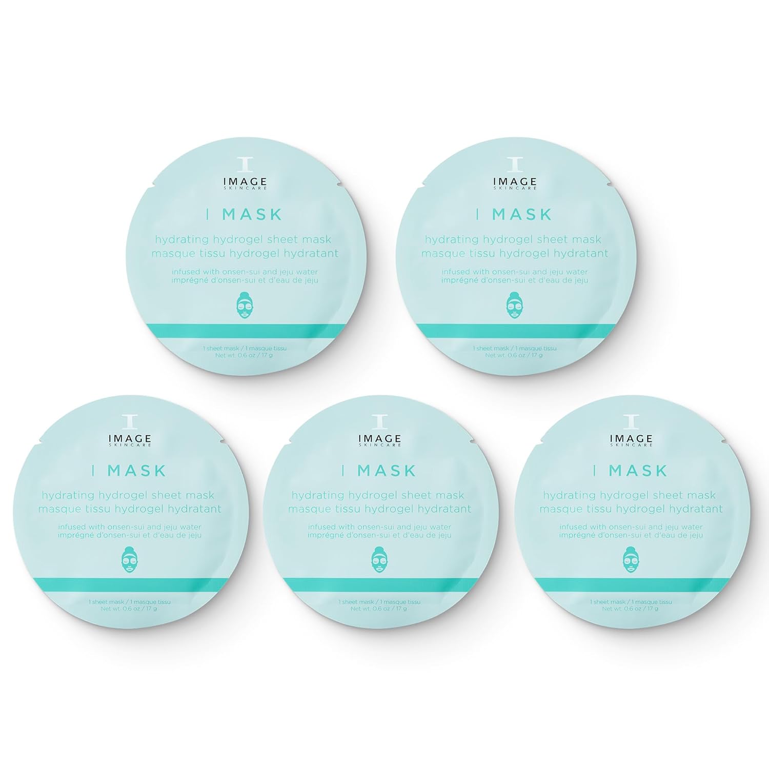 I MASK Hydrating Hydrogel Sheet Mask: Refresh, Hydrate, Soothe Skin IMAGE Skincare, I MASK Hydrating Hydrogel Sheet Mask, Hyaluronic Acid Hydro Facial Mask, Refreshing, Hydrating and Soothing