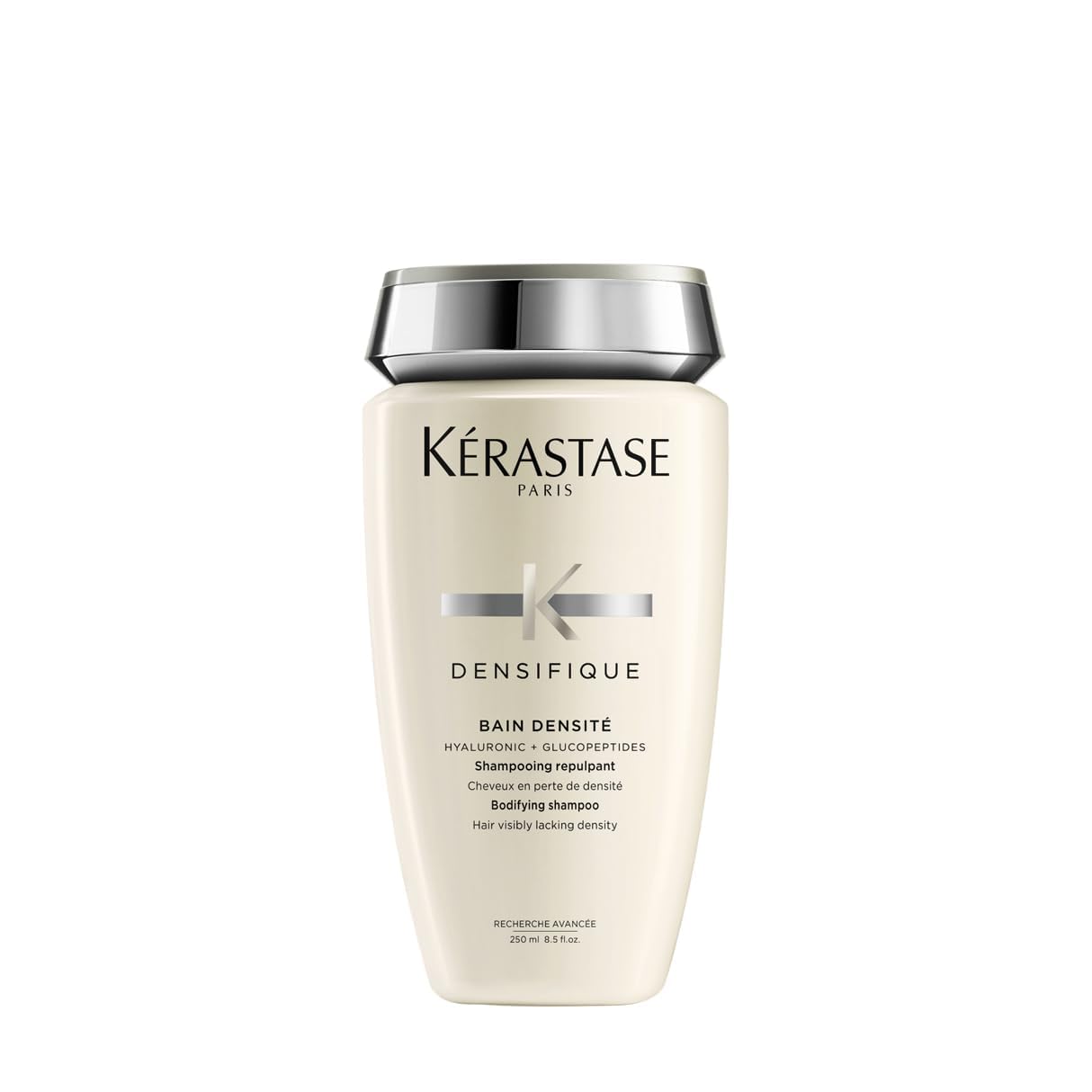Kerastase Densifique Shampoo: Thickens, Strengthens, Hydrates Fine Hair. Kerastase Densifique Densité Shampoo - Thickening & Strengthening Shampoo For Fine & Thinning Hair, Removes Build-Up, Hydrates and Adds Shine, With Hyaluronic Acid & Ceramides
