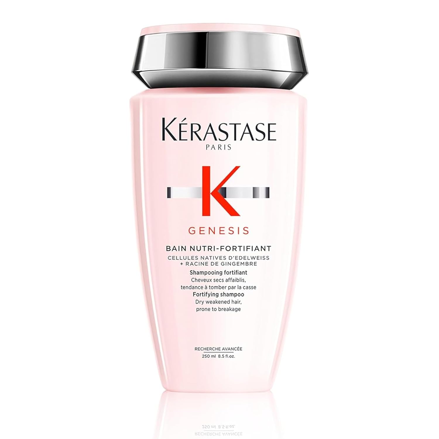 Kerastase Genesis Shampoo: Nourishing Cleanser for Weak Hair Kerastase Genesis Strengthening Nutri-Fortifiant Shampoo - Gently Cleanses & Clarifies the Scalp, Nourishes and Reduces Breakage, For Weak or Damaged Hair, Detangles & Hydrates, For Normal to Dry Hair