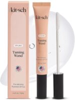 Kitsch Hair Taming Wand - Fly Away Stick For Hair with Biotin, Aloe & Vitamin E | Clear Hair Mascara for Flyaways, Slick Back Style | Travel Size | Ideal Gifts for Women - 18mL