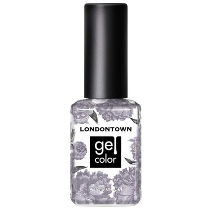 LONDONTOWN Gray UV/LED Gel Nail Polish - Long Lasting, Chip Resistant High Shine Color, Up to 3 Weeks of Wear, 0.4 Fl Oz