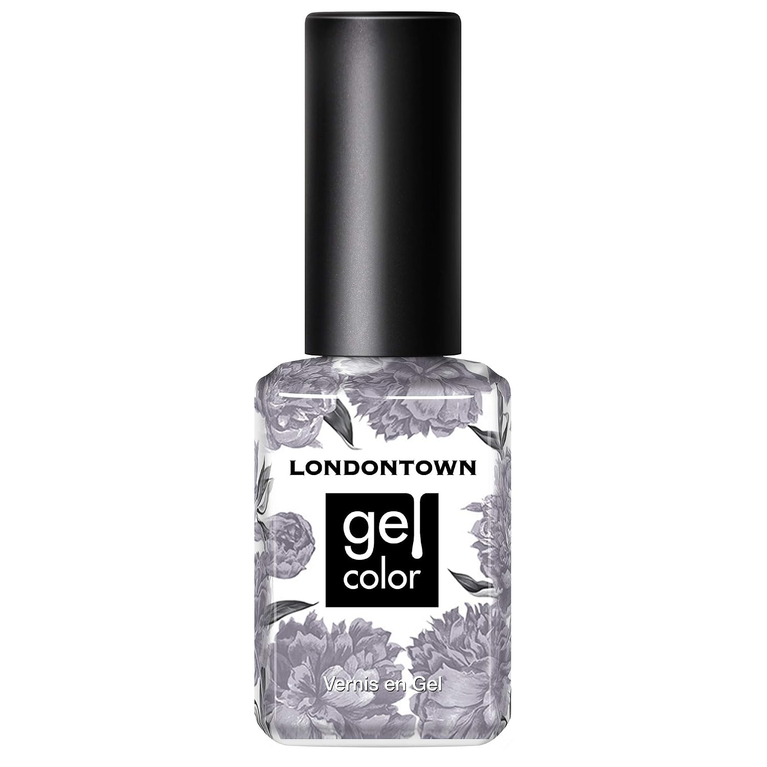 LONDONTOWN Gray Gel Polish: Long-Lasting, Chip-Resistant Shine LONDONTOWN Gray UV/LED Gel Nail Polish - Long Lasting, Chip Resistant High Shine Color, Up to 3 Weeks of Wear, 0.4 Fl Oz